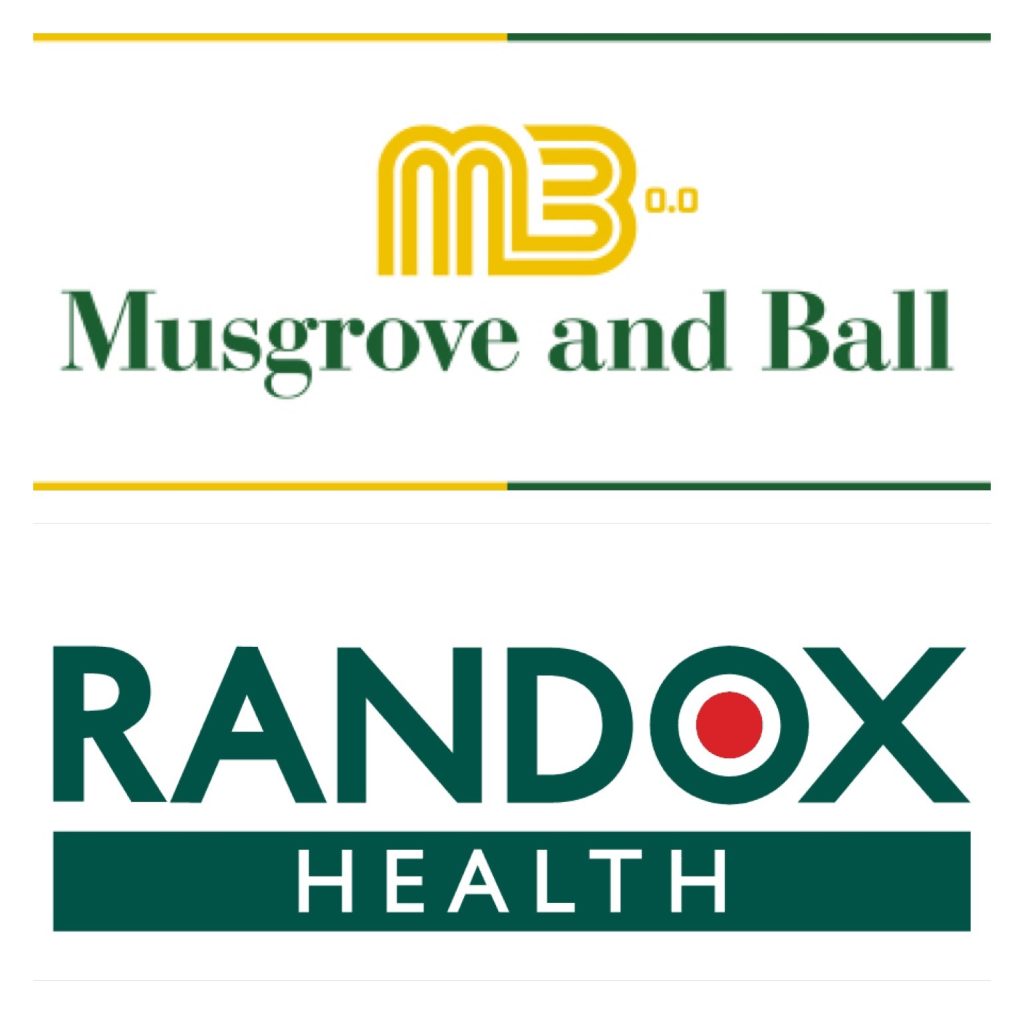Randox Health & Musgrove and Ball Partnership logos