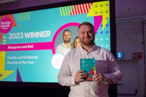 Musgrove and Ball 2023 winners of the Health and Wellbeing Startup of the Year Award